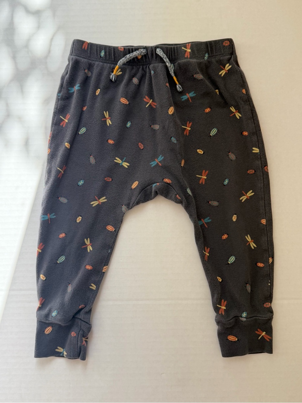 Joe Fresh Bug Print Jogger Pants 18-24M Unisex Cotton